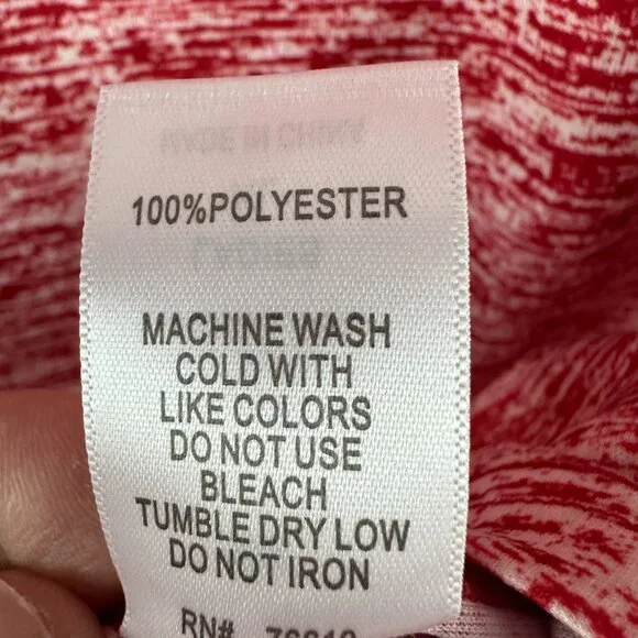 BADGER SPORT WOMEN'S 1/4 ZIP LIGHTWEIGHT PULLOVER IN HEATHERED RED COLOR SIZE XL - Picture 11 of 11